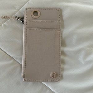 Athleta pink coffee wallet!  Good condition